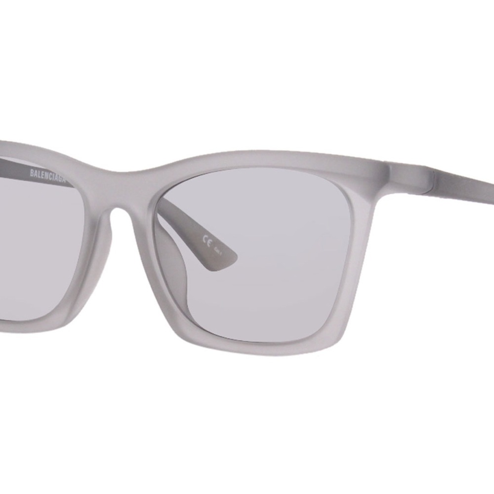 Balenciaga BB0099SA 002 Sunglasses Women's Grey/Grey Square Shape 54-18-140